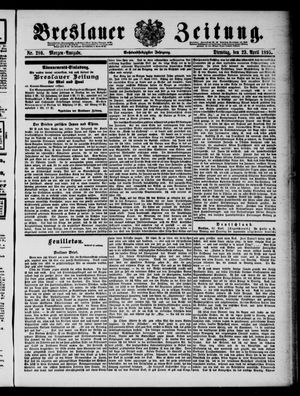 Breslauer Zeitung on Apr 23, 1895