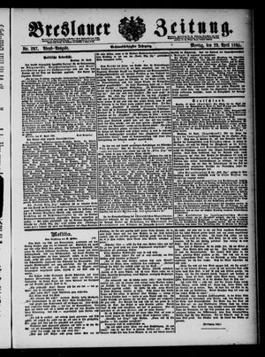 Breslauer Zeitung on Apr 29, 1895