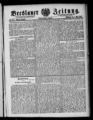 Breslauer Zeitung on May 1, 1895