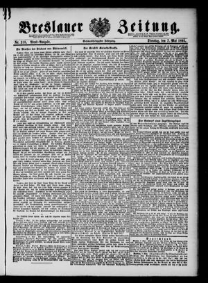 Breslauer Zeitung vom 07.05.1895