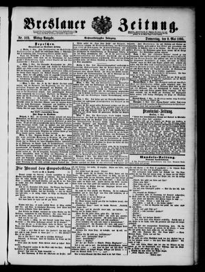 Breslauer Zeitung on May 9, 1895