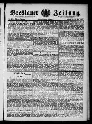 Breslauer Zeitung on May 10, 1895