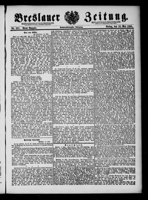 Breslauer Zeitung on May 10, 1895