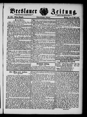 Breslauer Zeitung on May 13, 1895