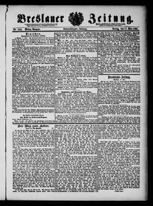 Breslauer Zeitung on May 17, 1895