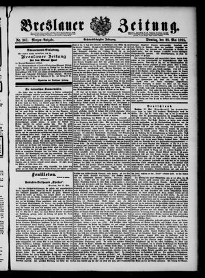 Breslauer Zeitung vom 28.05.1895