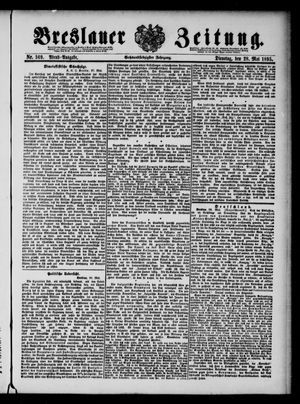 Breslauer Zeitung vom 28.05.1895