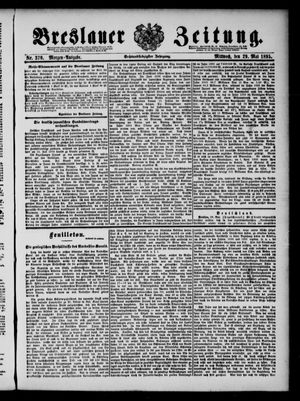 Breslauer Zeitung vom 29.05.1895