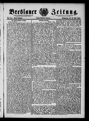 Breslauer Zeitung vom 30.05.1895