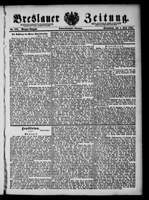Breslauer Zeitung vom 01.06.1895
