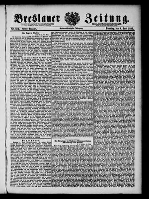 Breslauer Zeitung on Jun 4, 1895