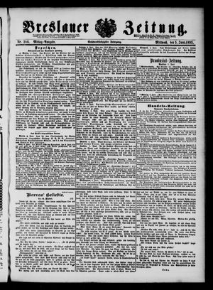 Breslauer Zeitung on Jun 5, 1895