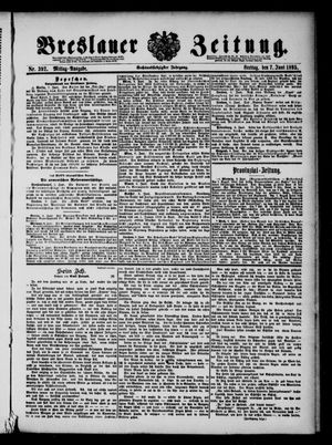 Breslauer Zeitung vom 07.06.1895