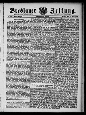 Breslauer Zeitung vom 10.06.1895