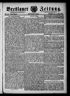 Breslauer Zeitung on Jun 15, 1895