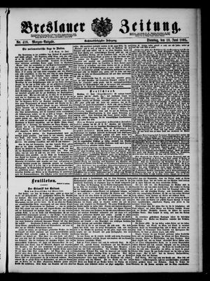 Breslauer Zeitung vom 18.06.1895