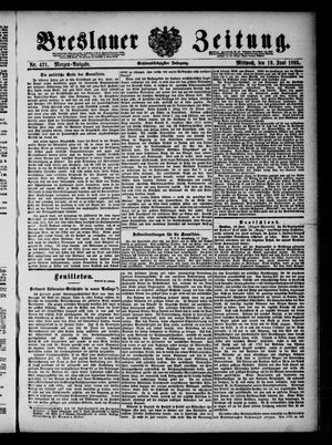 Breslauer Zeitung vom 19.06.1895