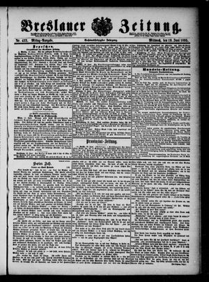 Breslauer Zeitung vom 19.06.1895
