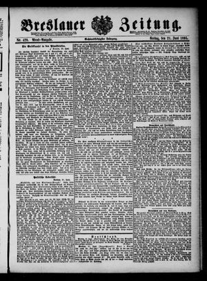 Breslauer Zeitung vom 21.06.1895