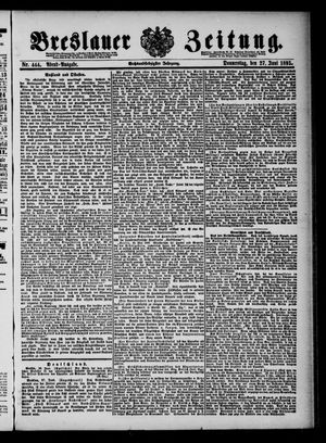 Breslauer Zeitung vom 27.06.1895