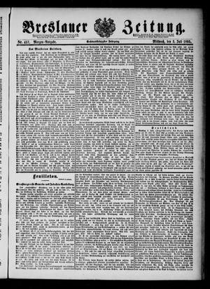 Breslauer Zeitung vom 03.07.1895