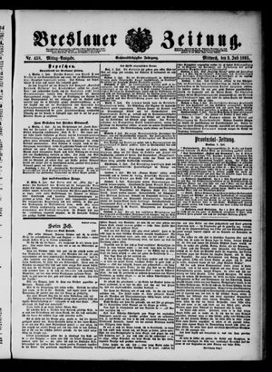 Breslauer Zeitung vom 03.07.1895