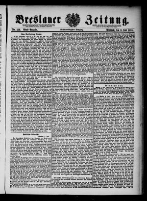 Breslauer Zeitung vom 03.07.1895