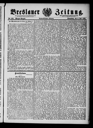 Breslauer Zeitung vom 06.07.1895