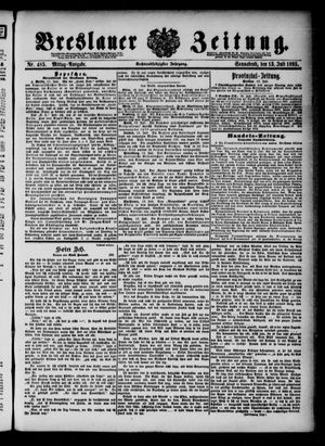 Breslauer Zeitung vom 13.07.1895