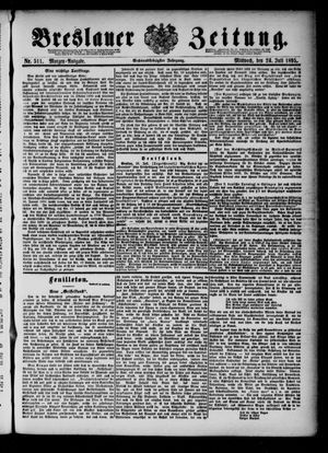 Breslauer Zeitung vom 24.07.1895