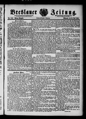 Breslauer Zeitung vom 24.07.1895