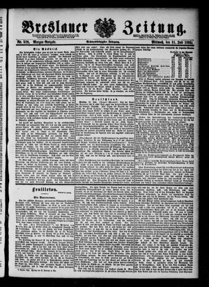 Breslauer Zeitung vom 31.07.1895