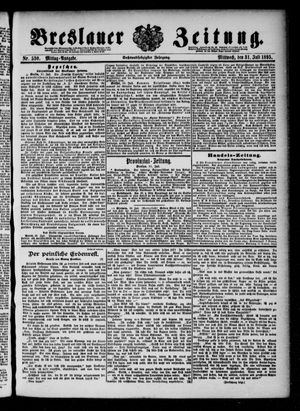 Breslauer Zeitung vom 31.07.1895