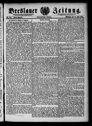 Breslauer Zeitung vom 31.07.1895