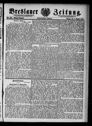 Breslauer Zeitung vom 02.08.1895