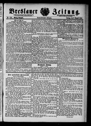 Breslauer Zeitung vom 02.08.1895