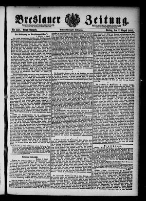 Breslauer Zeitung vom 02.08.1895