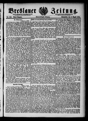 Breslauer Zeitung vom 03.08.1895
