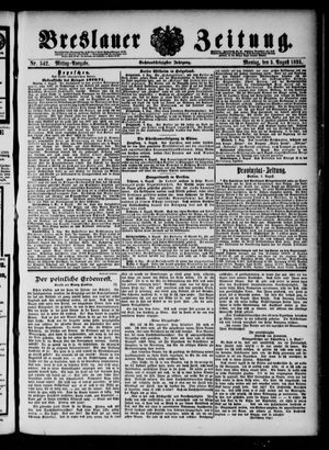 Breslauer Zeitung vom 05.08.1895