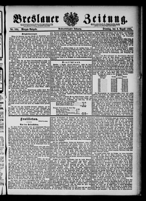 Breslauer Zeitung vom 06.08.1895