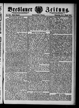 Breslauer Zeitung vom 08.08.1895
