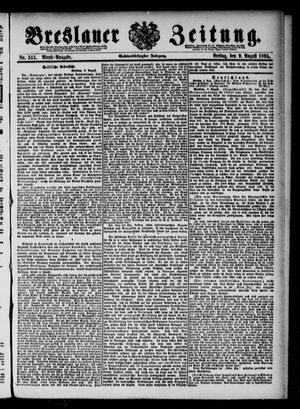 Breslauer Zeitung vom 09.08.1895