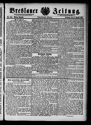 Breslauer Zeitung vom 13.08.1895
