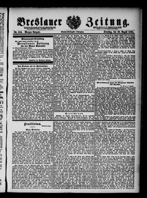 Breslauer Zeitung vom 20.08.1895