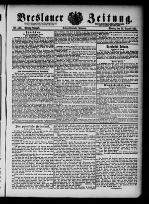 Breslauer Zeitung vom 26.08.1895