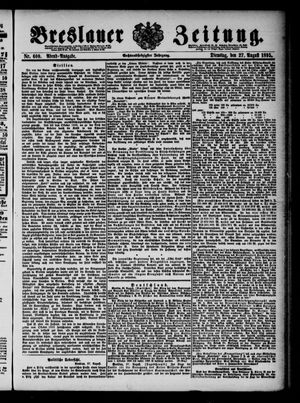 Breslauer Zeitung vom 27.08.1895