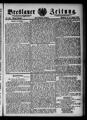 Breslauer Zeitung vom 28.08.1895