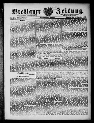 Breslauer Zeitung vom 01.09.1895