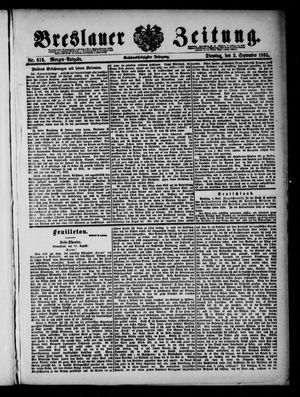 Breslauer Zeitung vom 03.09.1895
