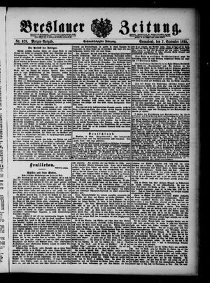 Breslauer Zeitung vom 07.09.1895